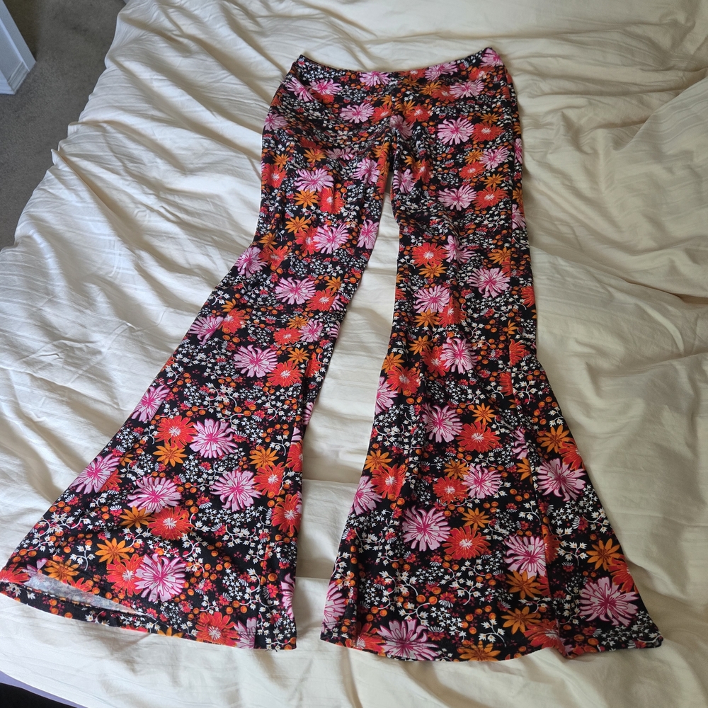 Spirit Halloween  Floral Patterned Pants